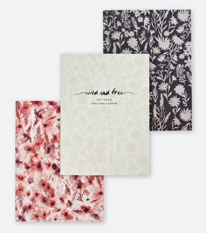 elum designs wildflower story 3 pack journals