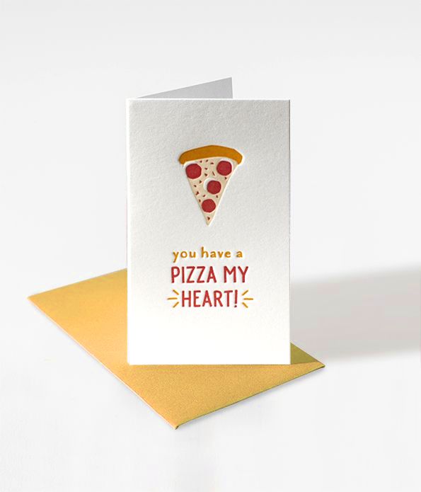 Pizza My Heart Mini Notes - Set of 10 