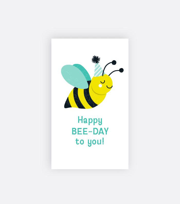 Buzzy Bee Day Mini Notes - Set of 10