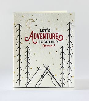 Letterpress Greeting Card Dividers by Paper Sushi