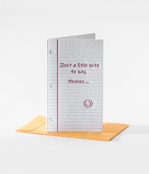 Elum Designs Letterpress Old School Mini Note Gift Enclosures #119