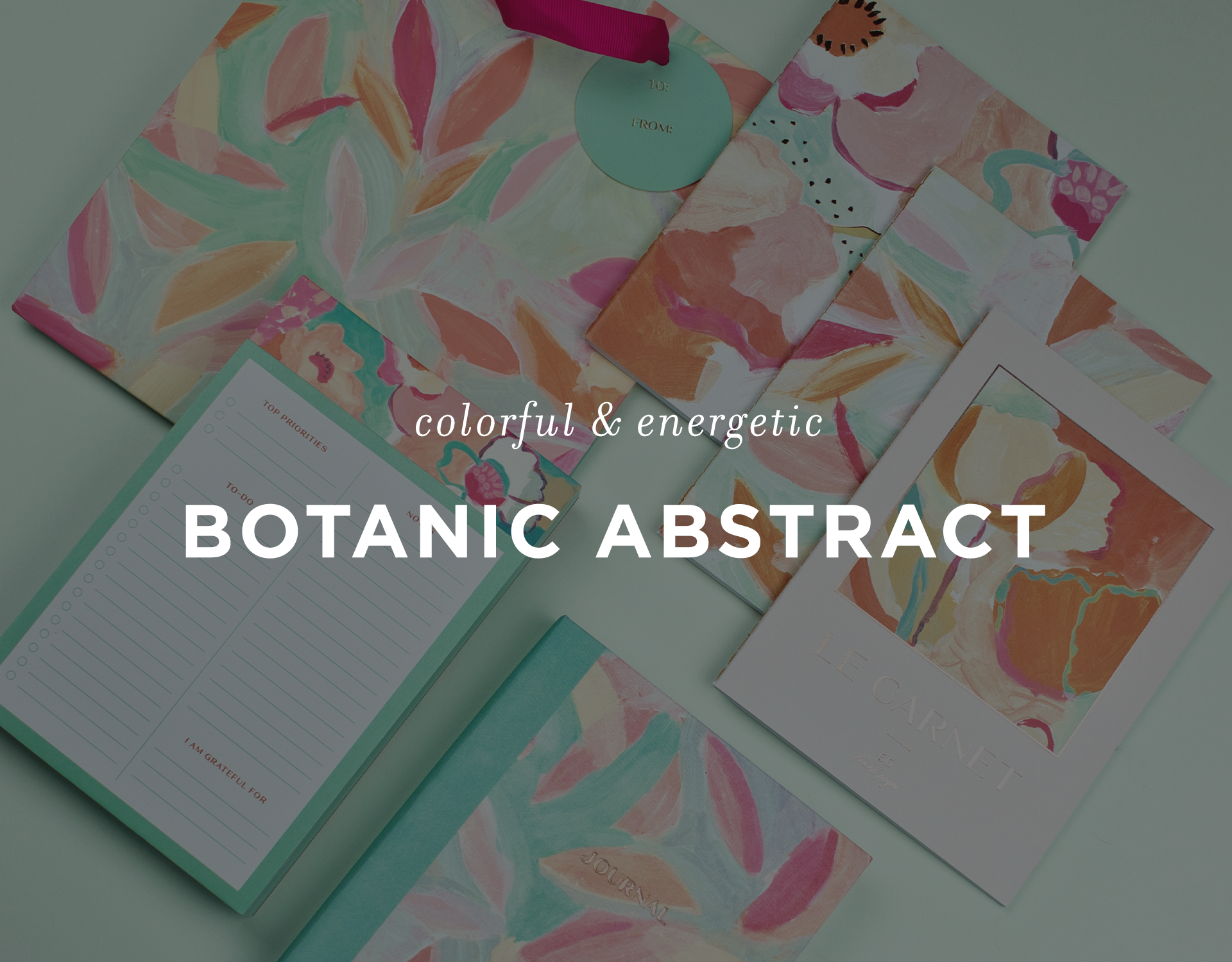 botanic abstract mobile banner featuring elum designs botanic abstract collection