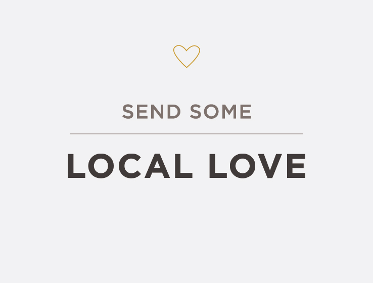 Elum Designs Letterpress Local Love Greeting Cards